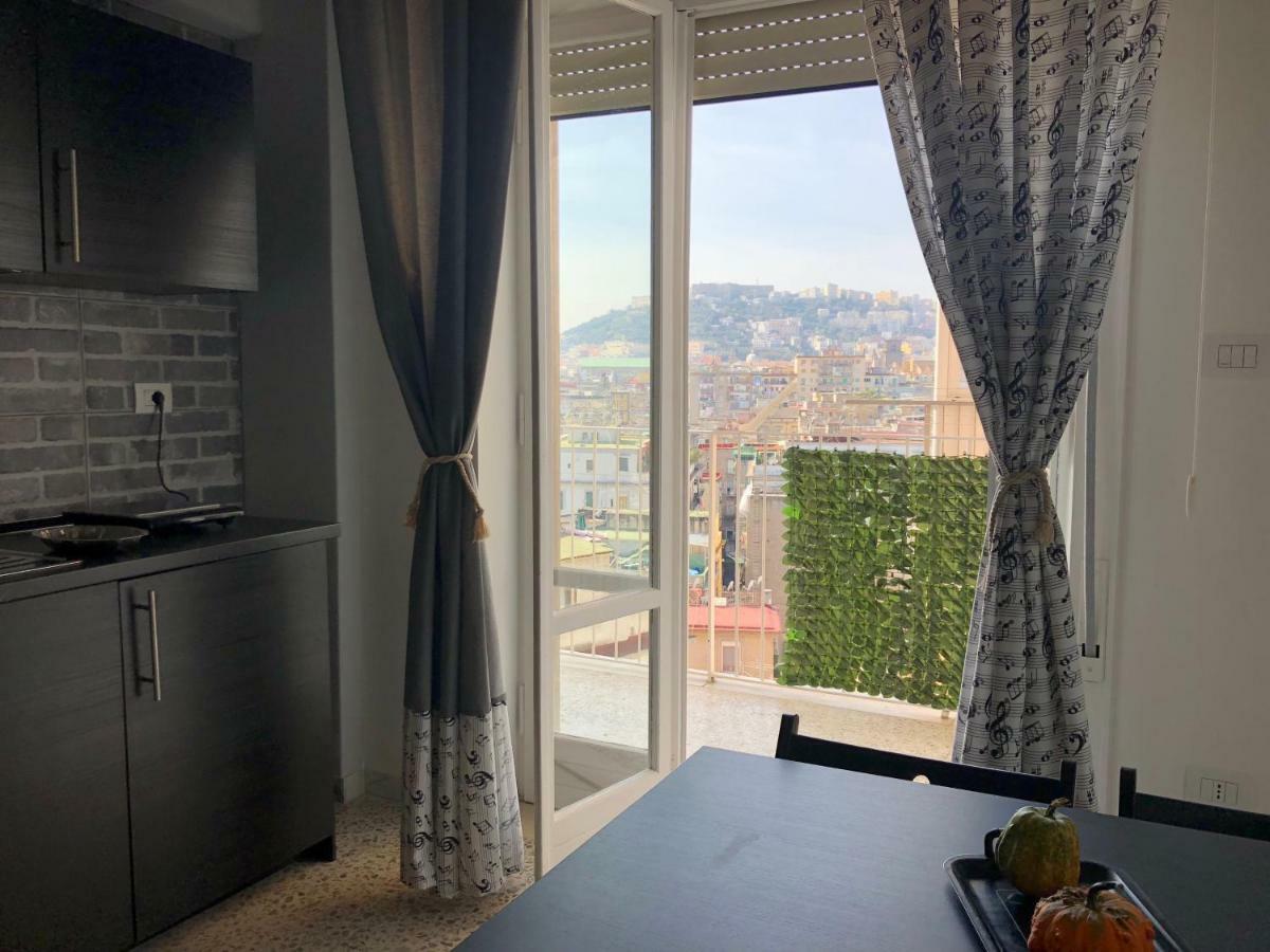 Ottieri Apartment Napoli Room&Kitchen With Panoramic View Exterior photo